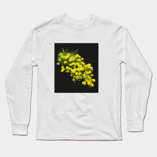 Acacia bush in pixel art style. Long Sleeve T-Shirt